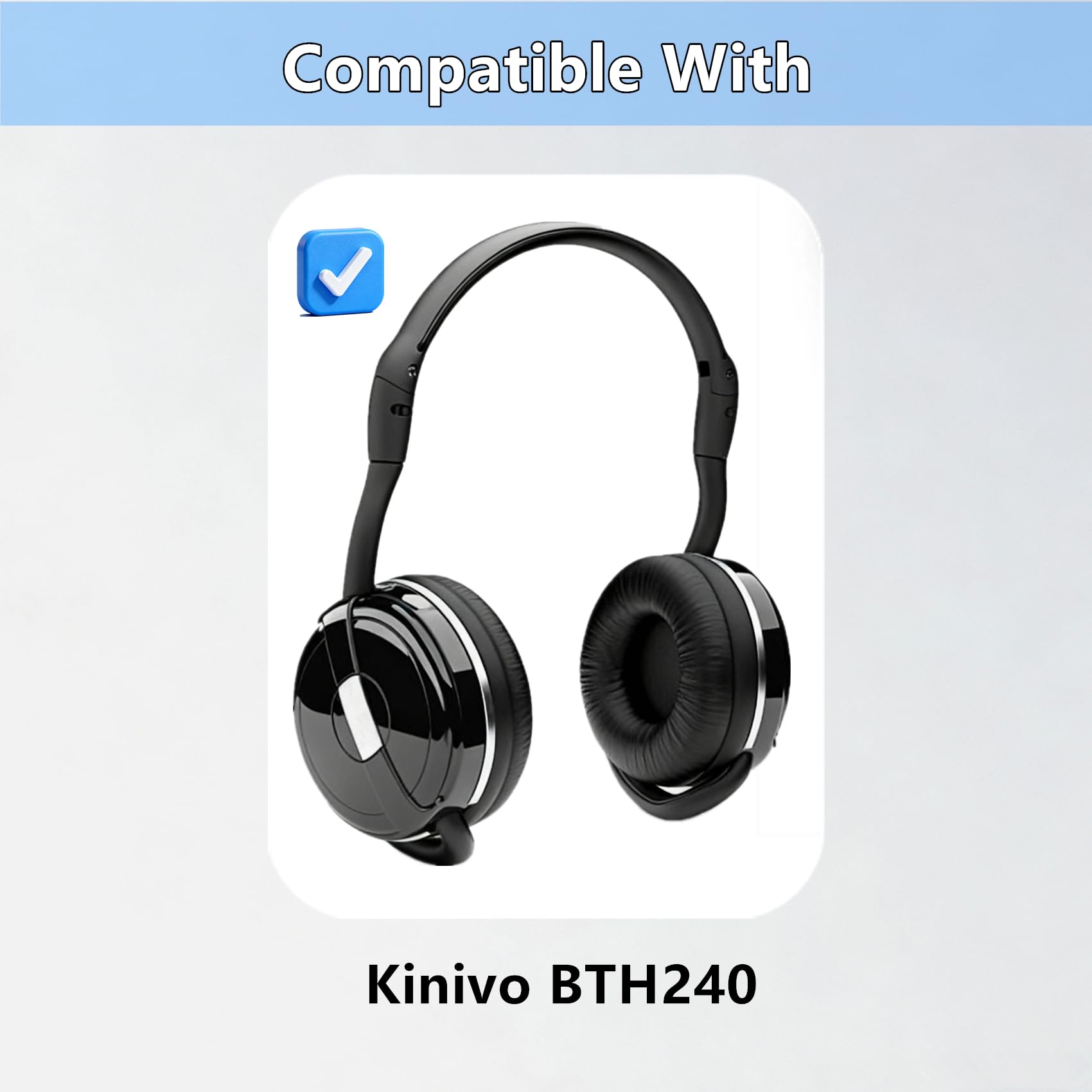Amazon.com: YDYBZB BTH240 Ear Pads Cups Cushions Replacement